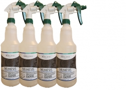 x 4 = Four-Pack Disinfectant